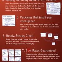 10 Things I Hate About Hotel Websites - Infographic